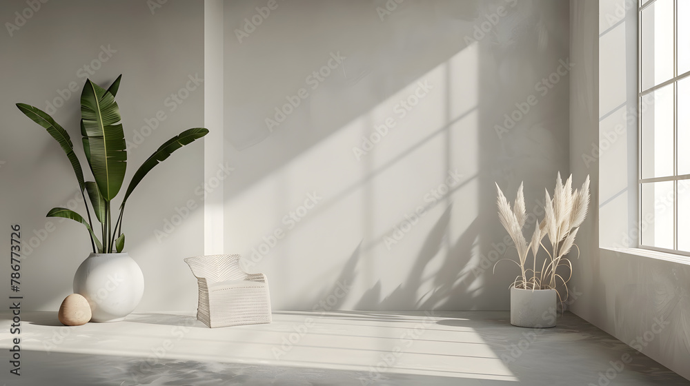 Fototapeta premium Minimalist photography background