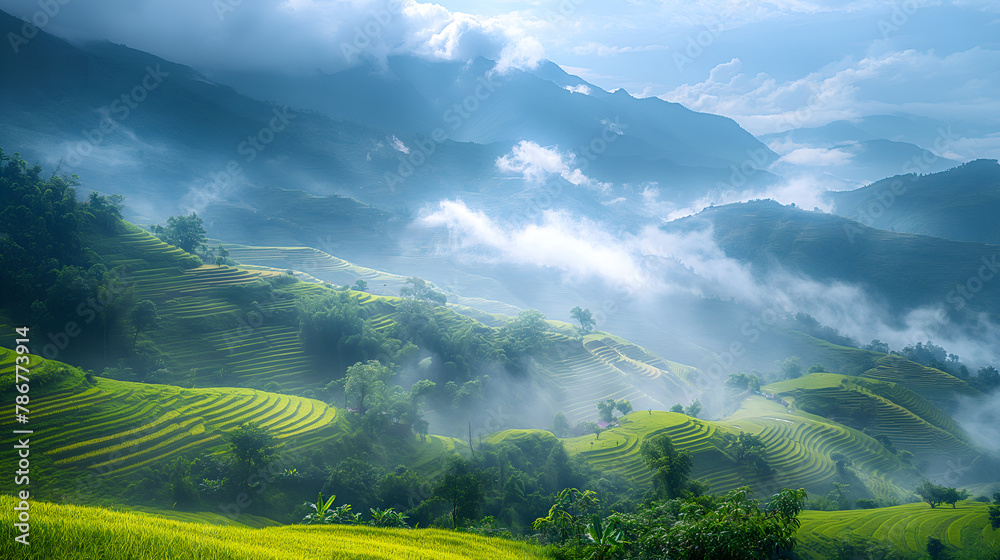Sapa's Emerald Tapestry: Breathtaking Terraces Unveil Nature's Majesty Sapa's Emerald Tapestry: Breathtaking Terraces Unveil Nature's Majesty