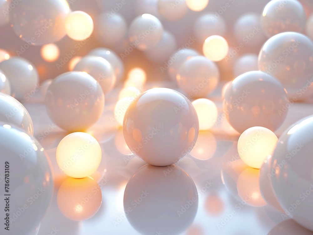 3D render Lighting effect 3D render Lighting effect