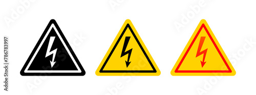 High Voltage Sign