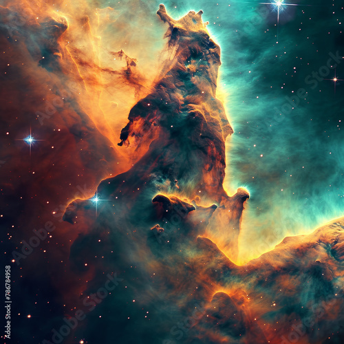 Vivid Cosmic Nebula

 photo