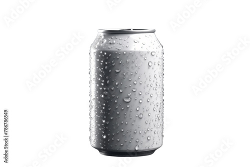 Blank can mockup on Transparent Background PNG