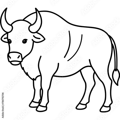 head of a Buffalo mascot,Buffalo silhouette,Cow face vector,icon,svg,characters,Holiday t shirt,black Hippopotamus face drawn trendy logo Vector illustration,Buffalo line art on a white background