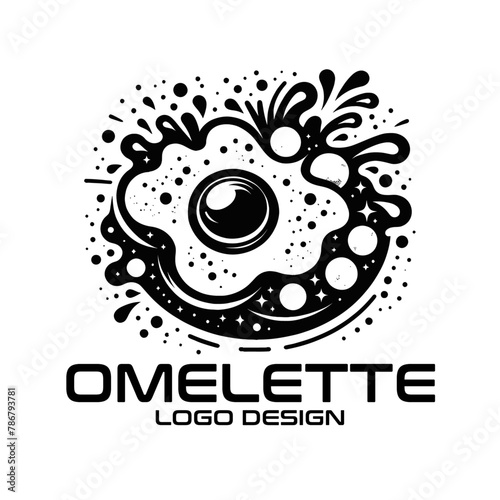 Omelette Vector Logo Design