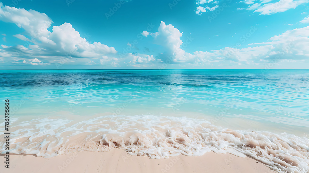 Photo of a clean beach
