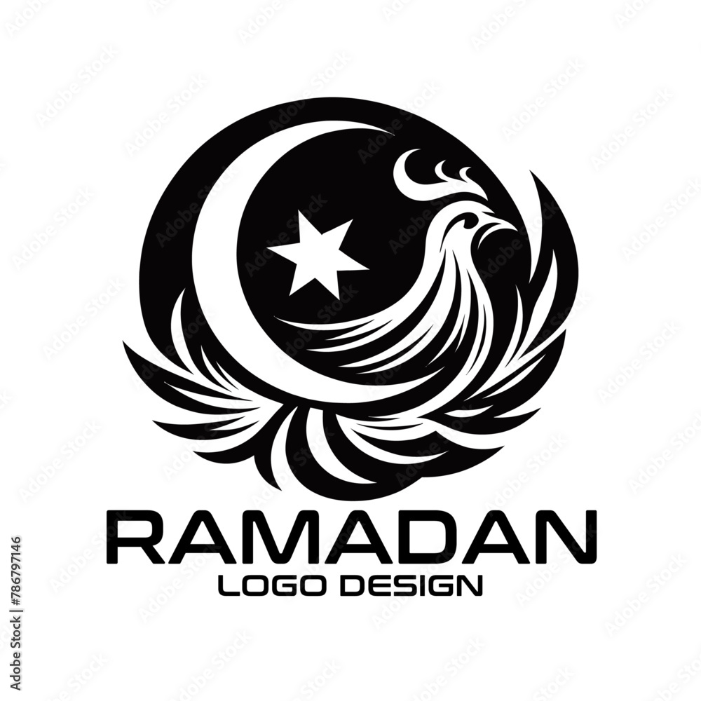 Obraz premium Ramadan Vector Logo Design