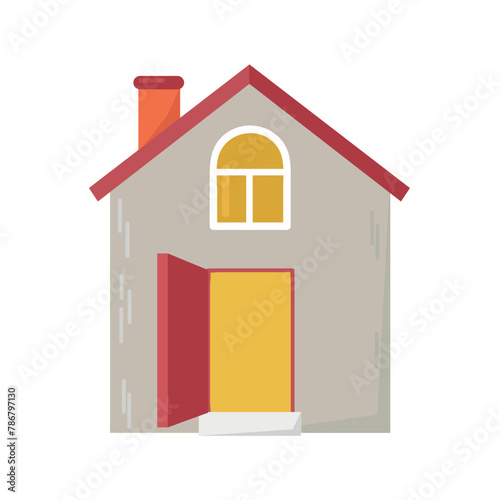 Open house icon clipart avatar logotype isolated vector