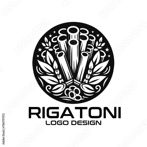 Rigatoni Vector Logo Design