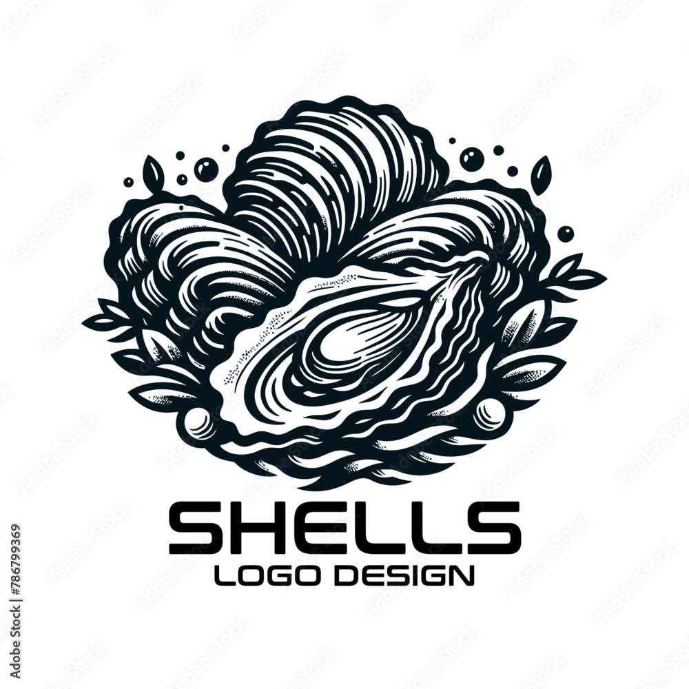 Shells Vector Logo Design