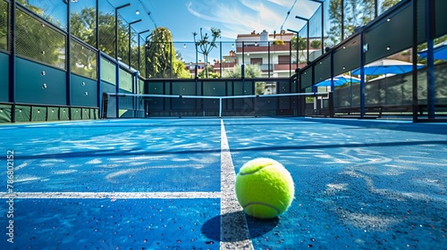 Padel is a racket sport and typically played in doubles 