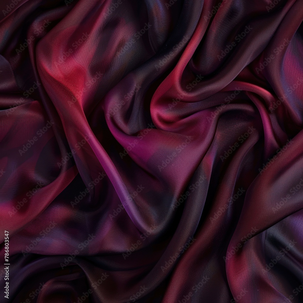 Rich burgundy silk with a subtle abstract pattern of deep purples and reds Rich burgundy silk with a subtle abstract pattern of deep purples and reds