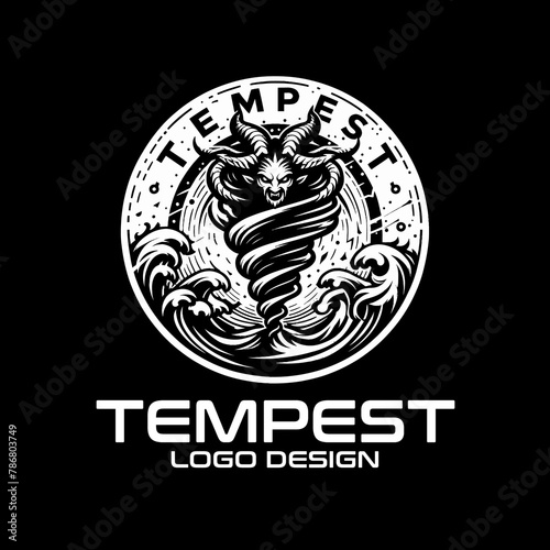 Tempest Vector Logo Design