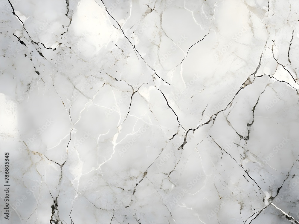 Artistic marble effect on white
