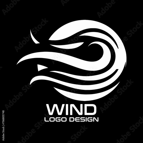 Wind Vector Logo Design