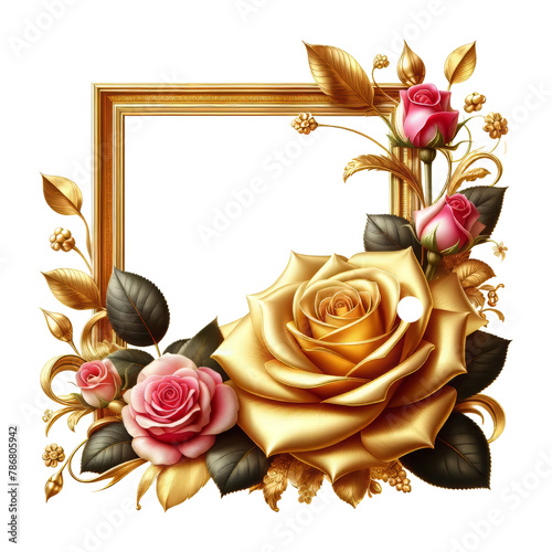 Image Frame of roses.