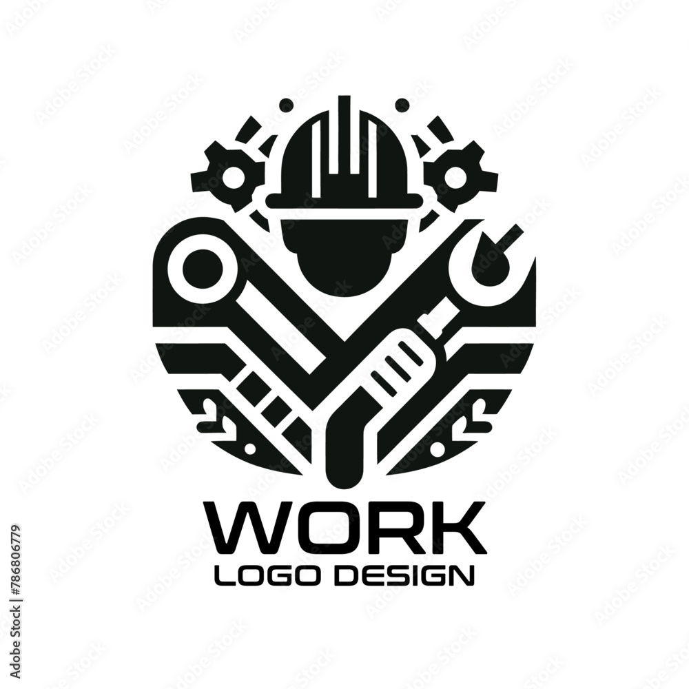 Work Vector Logo Design Work Vector Logo Design
