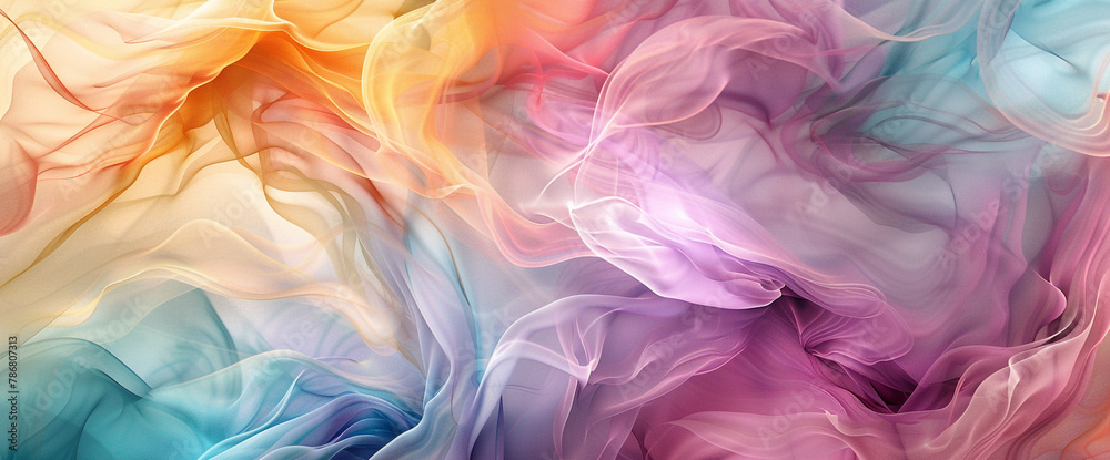 Lose yourself in the mesmerizing beauty of this AI-generated image. The background presents a veil texture abstract background Lose yourself in the mesmerizing beauty of this AI-generated image. The background presents a veil texture abstract background