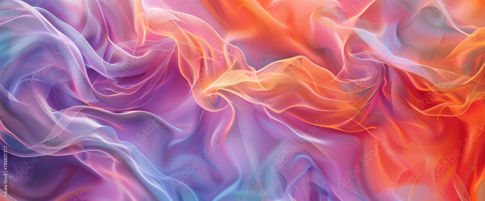 Obraz premium Lose yourself in the mesmerizing beauty of this AI-generated image. 