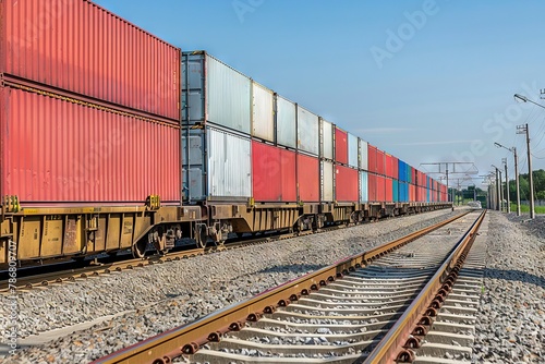 cargo freight train