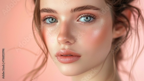 Peachypink blush for a sweet touch