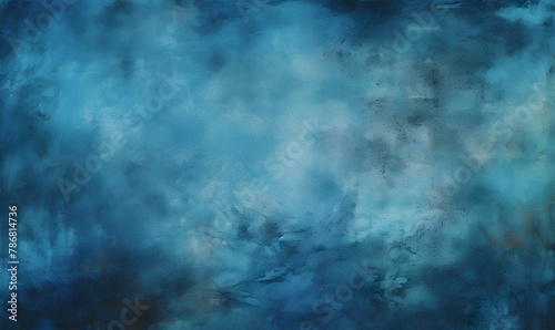 Blue grunge texture background © MahmudulHassan