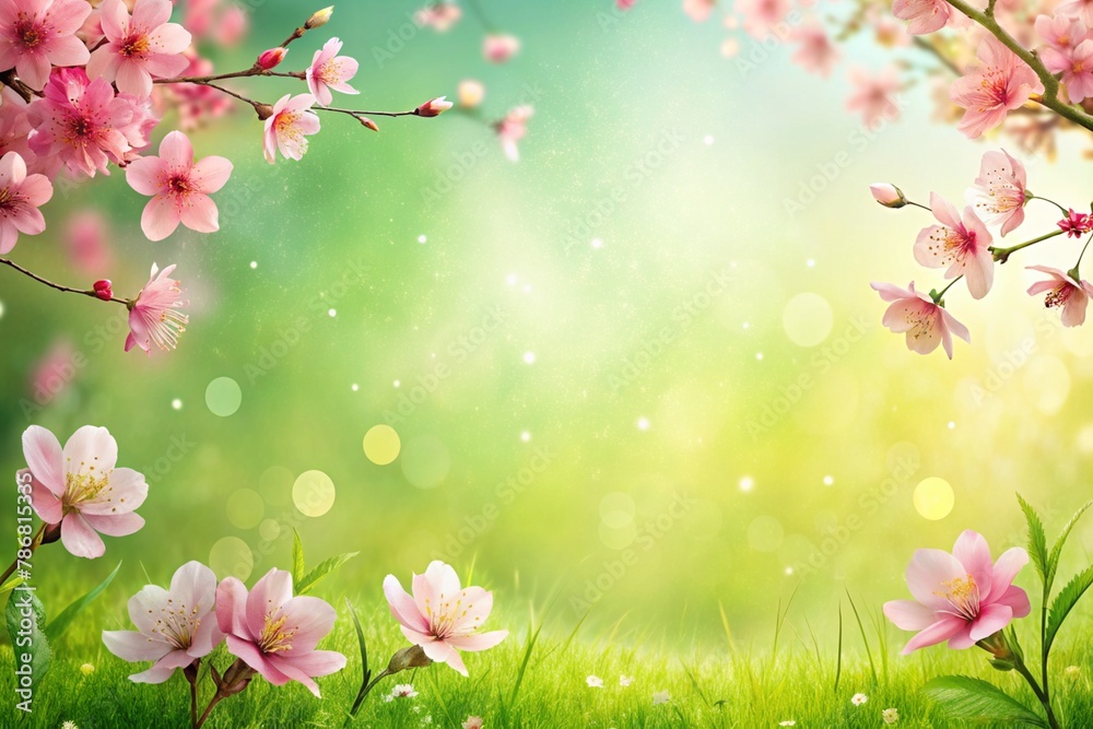 Fototapeta premium Spring Flower Garden 