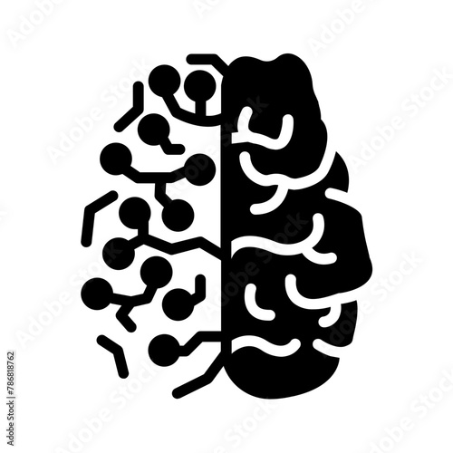 Vector solid black icon for Function