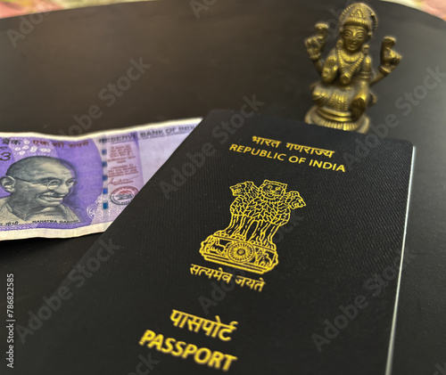 Some creative shots of Indian passport  photo