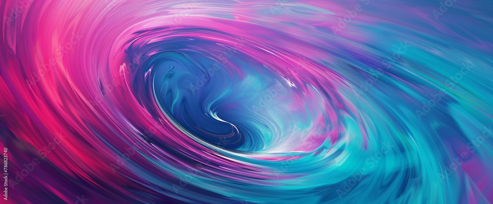Vibrant magenta and turquoise hues swirl and dance across a blank canvas, creating an enchanting abstract composition. With realism captured by an HD camera. Vibrant magenta and turquoise hues swirl and dance across a blank canvas, creating an enchanting abstract composition. With realism captured by an HD camera.