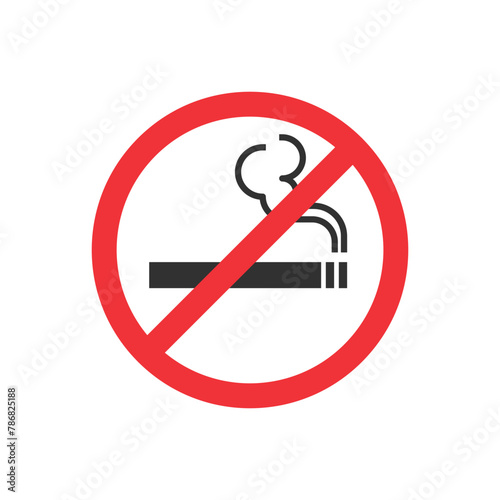 禁煙アイコン　たばこ禁止
