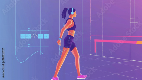 Creating an AI-powered personal trainer avatar that guides users through workouts, offers encouragement, and adjusts intensity levels based on performance.