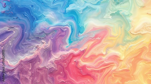 colorful Liquid Texture Pattern background