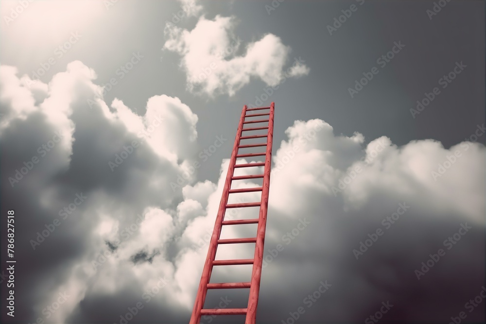 goal, reaching, concept, red, ladder, achievement, success, aspiration, ambition, strategy, growth, motivation, challenge goal, reaching, concept, red, ladder, achievement, success, aspiration, ambition, strategy, growth, motivation, challenge