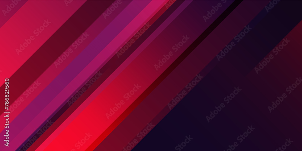 Obraz premium geometric shape background with gradient red and purple