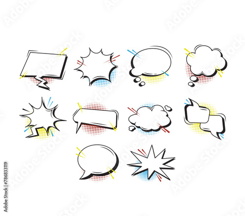 Comic Bubble Chat