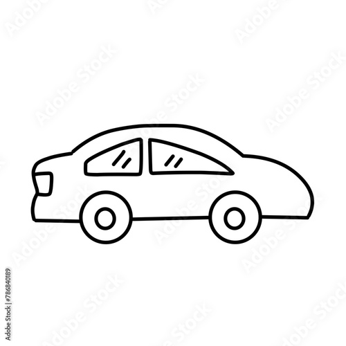 car line vector icon