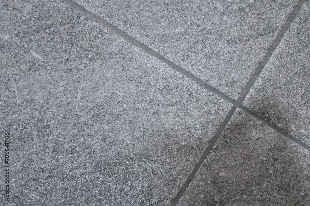 Fototapeta premium Dark, dull, bluish gray tiles