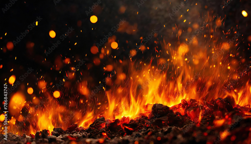 炎。火の粉。たき火の背景素材。キャンプファイヤー。火が燃えるイメージ素材。flame. sparks. Bonfire background material. campfire. Image material of burning fire. 炎。火の粉。たき火の背景素材。キャンプファイヤー。火が燃えるイメージ素材。flame. sparks. Bonfire background material. campfire. Image material of burning fire.