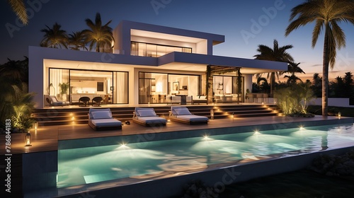 Modern Luxury Villa With Private Pool  © Wajid