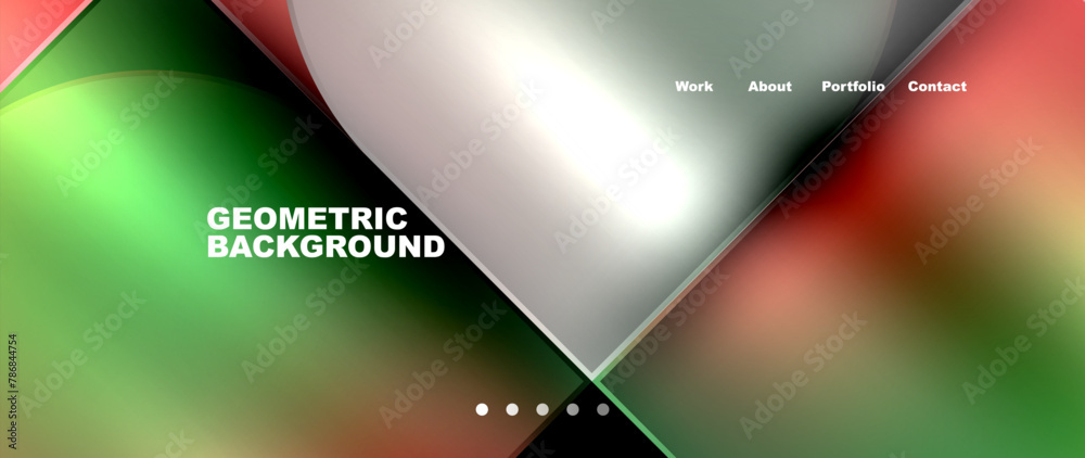 Create a geometric background using a rectangle and circle design with a gradient of red, green, and white. Perfect for branding, logos, or display devices Create a geometric background using a rectangle and circle design with a gradient of red, green, and white. Perfect for branding, logos, or display devices