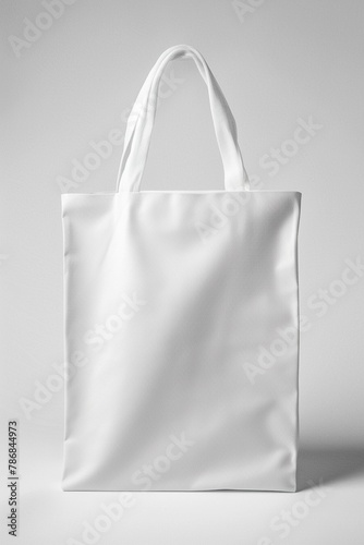 White tote bag clean look