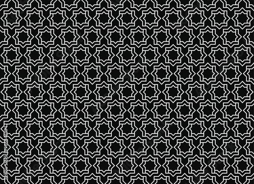 Seamless pattern in Islamic style. Vector background