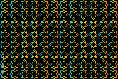 Seamless pattern in Islamic style. Vector background