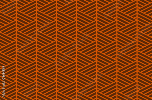 Geometric pattern background design graphic vector, editable stroke