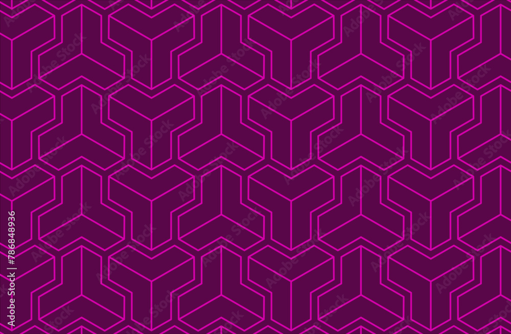 Geometric pattern background design graphic vector, editable stroke Geometric pattern background design graphic vector, editable stroke