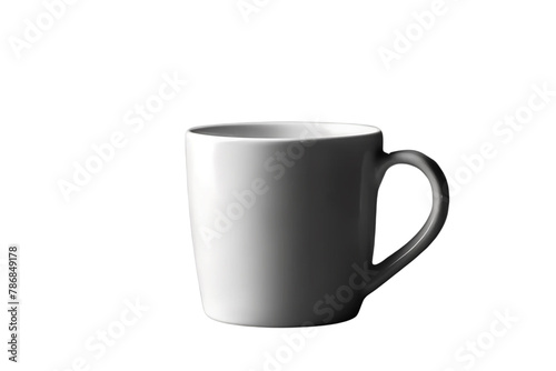 White ceramic tea cup on Transparent Background PNG