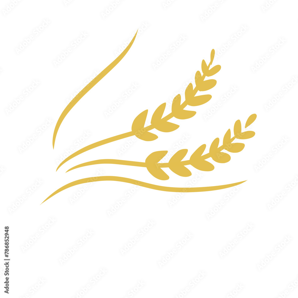 Agriculture wheat vector icon Agriculture wheat vector icon