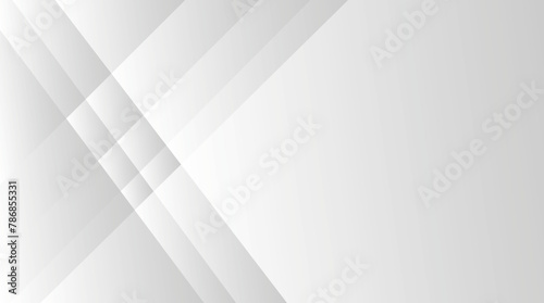 Minimal geometric design, abstract white background, subtle diagonal lines, layered shapes, clean aesthetic