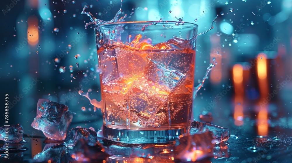 Power drink, electrifying essence