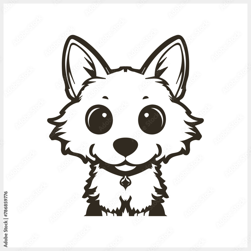 Doodle cat and dog clipart isolated. Hand drawn art. Sketch animal. Vector stock illustration. EPS 10 Doodle cat and dog clipart isolated. Hand drawn art. Sketch animal. Vector stock illustration. EPS 10
